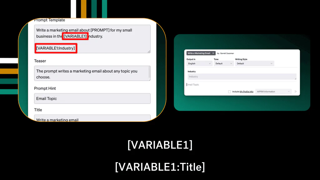 AIPRM Variables 2