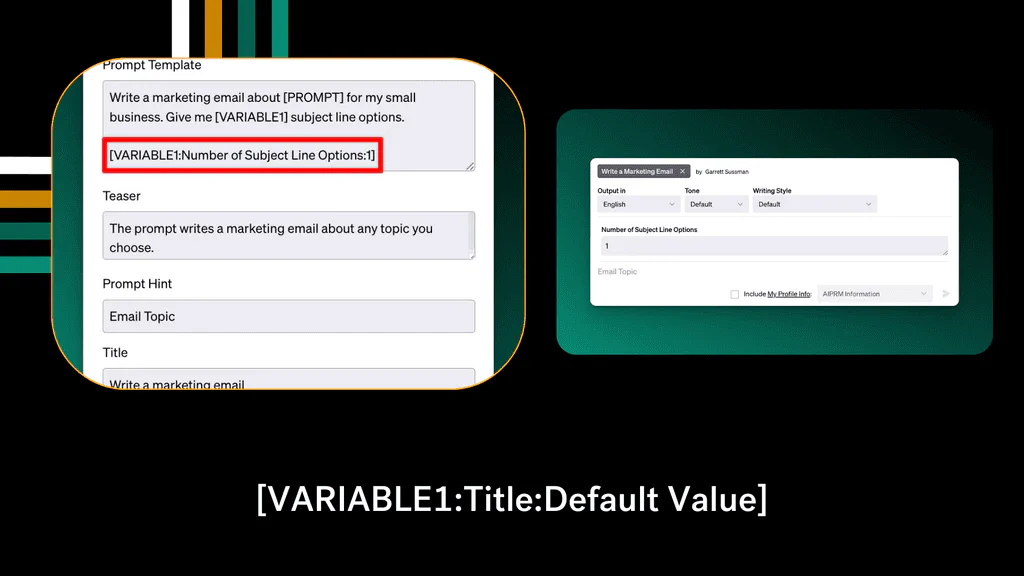 AIPRM Variables 3 