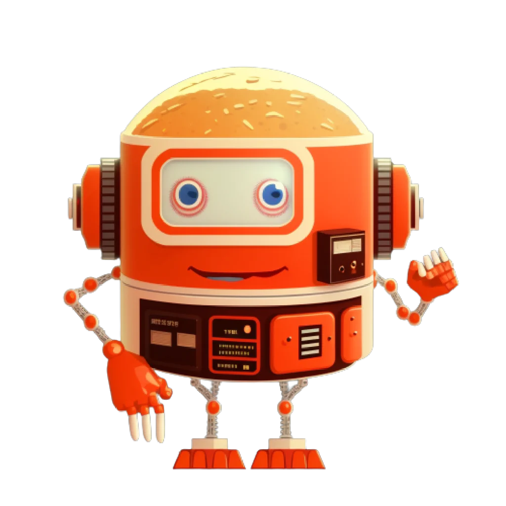 a little cute robot