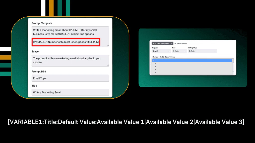 AIPRM Variables 4