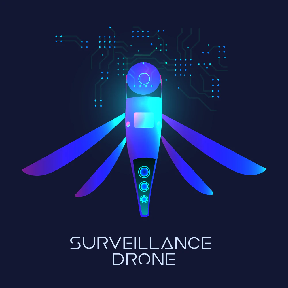 surveillance-drone AI bot image