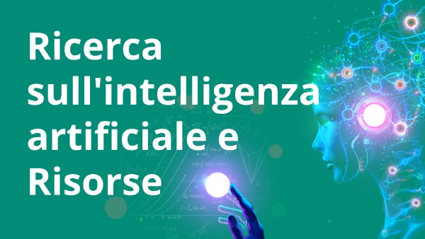 Infografica sulla ricerca sull'IA