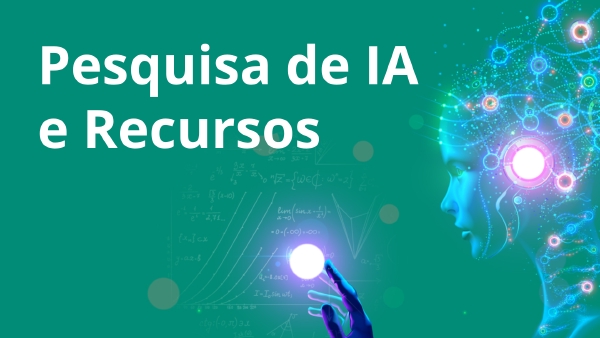 Infográfico de pesquisa de IA