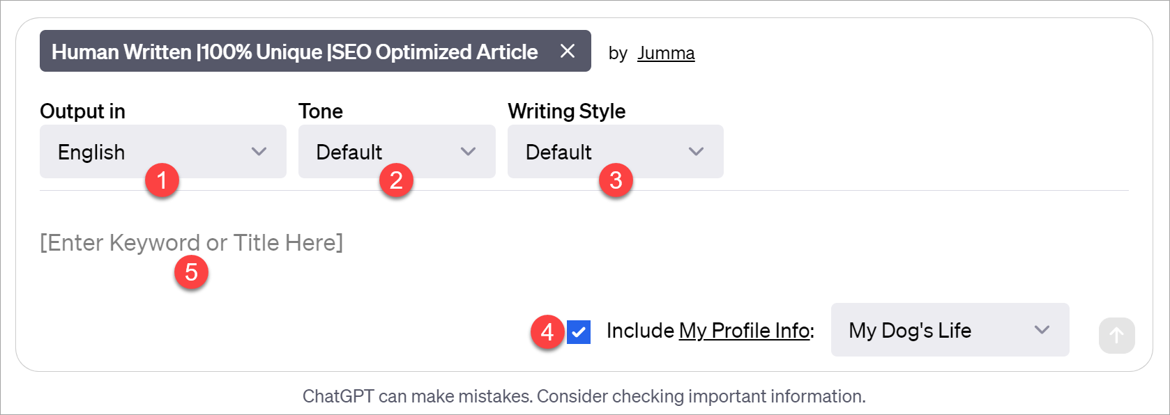 How To Select And Use A Prompt · AIPRM